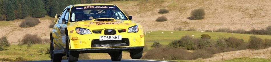Melvyn Evans. Subaru Impreza WRC. Tour Of Epynt